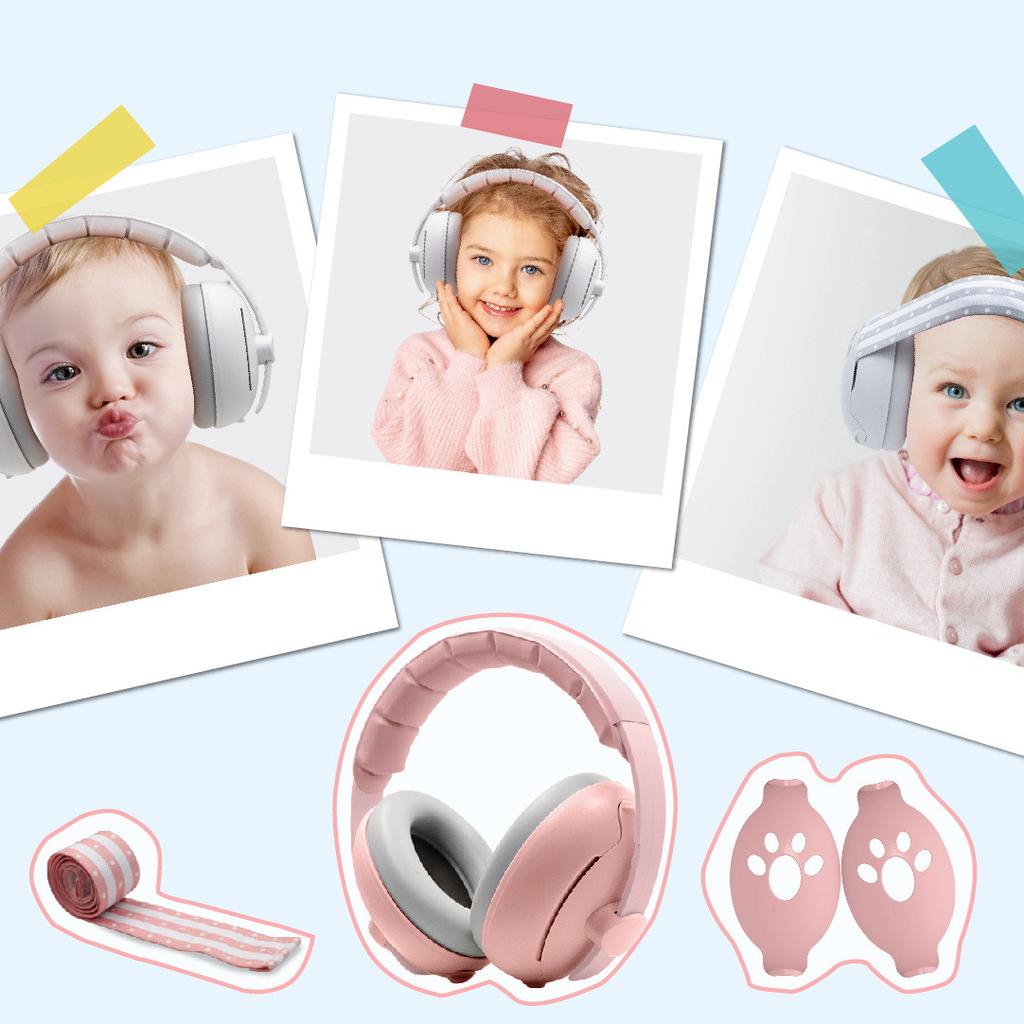 Защита органов слуха у младенцев Защитные наушники для сна детей Наушники для полетов на открытом воздухе с шумоподавлением
