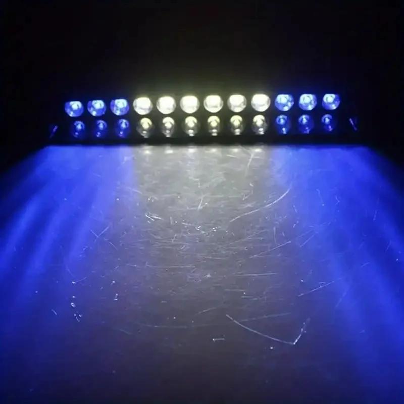 S12 Автомобильный аварийный светодиодный стробоскопический фонарь для полиции автомобиля грузовика красный синий янтарный белый светодиодный проблесковый маячок сигнальная лампа автомобильный фонарь в сборе