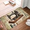 Cute Peacock Pattern Modern Style Front Floor Door Entrance Mats Outdoor  Bath Kitchen Doormat Bedroom Carpet Rug