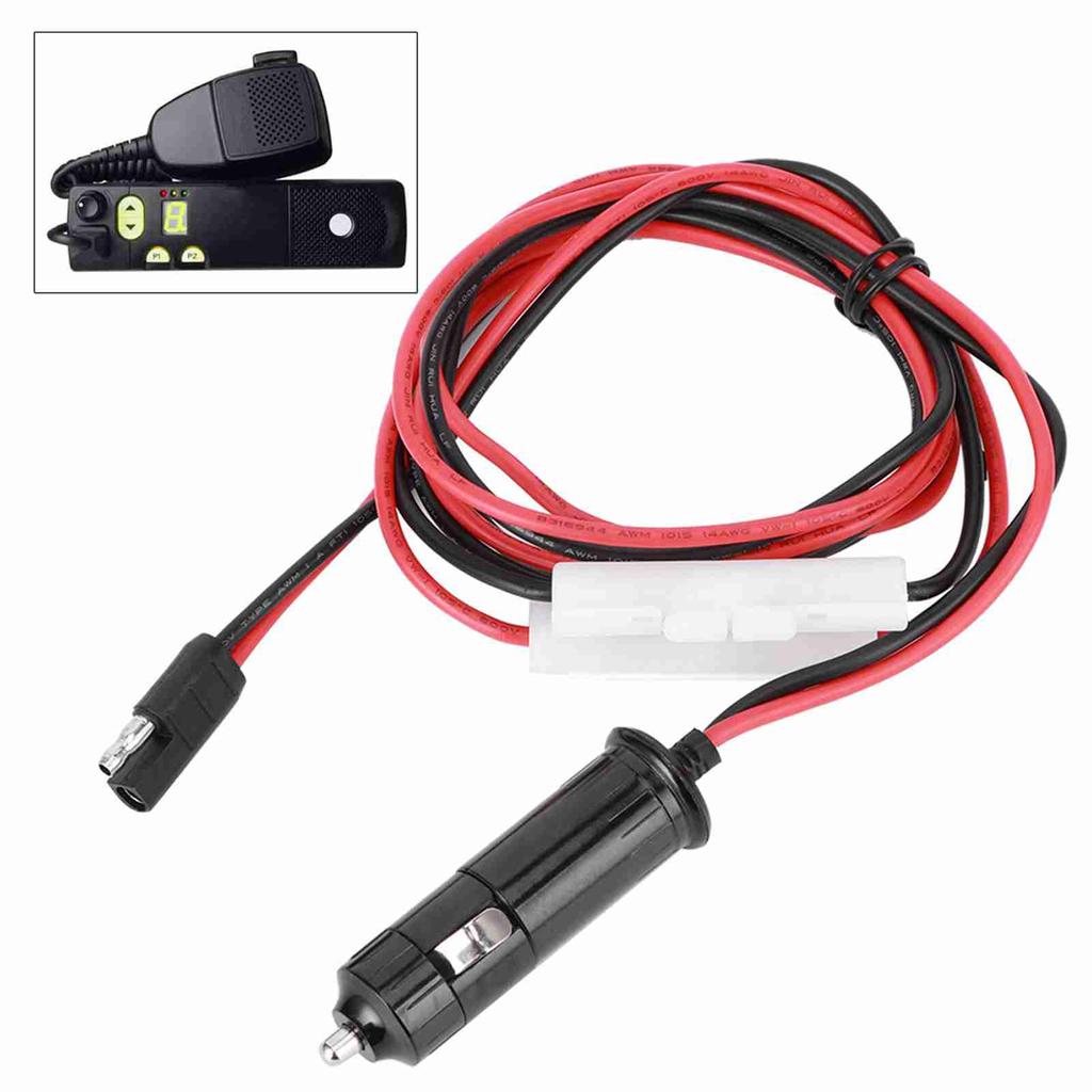 12 В постоянного тока автомобильный радиоприемник кабель питания адаптер прикуривателя подходит для Motorola
