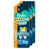 [Pants Size Bigger Than Big] Pampers Diaper Night Sleep Pants (15~28kg) 108 Pieces (36 Pieces X 3 Packs) Case Item