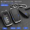Чехол для ключей из натуральной кожи для Toyota с держателем для ключей, водонепроницаемый, устойчивый к царапинам, без помех для сигнала,