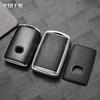 TPU Leather Type Car Smart Key Case Cover For Mazda Alexa CX-30 CX-3 CX-5 CX-7 CX-9 CX-4 3 Button Protector Shell Accessories