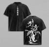 2026 Classic Hot-blooded Anime BLEACH Graphic Print T-Shirt Men Women Retro Washed Cotton Harajuku Fashion Oversized Summer New Tee Short Sleeve Top