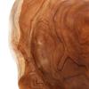 Fruit Bowl JEPARA Ø 30 cm Solid Wood Teak Round Teak Brown