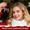 Рождественский Елочный Игрушка Лошадь Акриловая 2D Фигурка Декор Рождественские Украшения Лошади для Женщин Девочки Дома Праздничный Стол Стена Окно