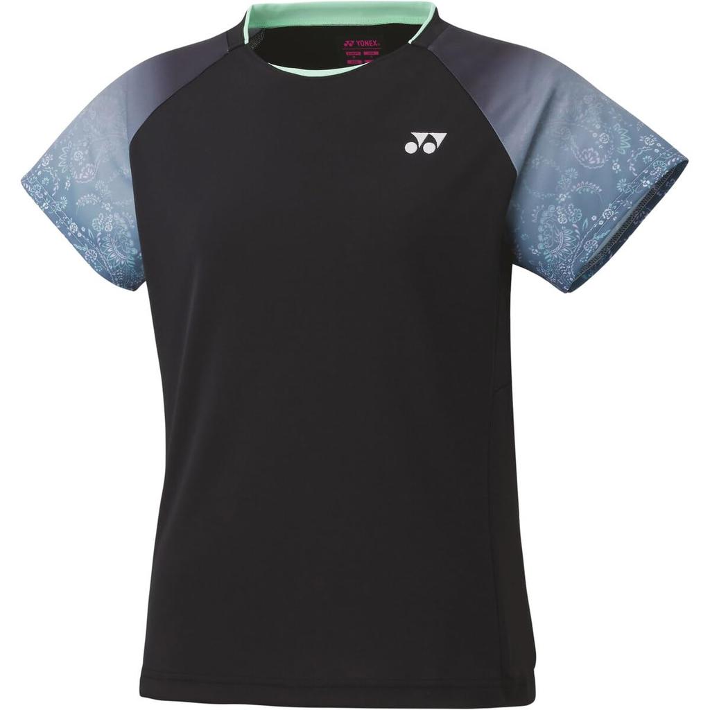 YONEX Game Black Size L Women's Shirt, 20816, (007),