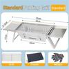 Нержавеющая сталь Барбекю Печь Открытый Угольный Складной Стеллаж для Барбекю Домашний Маленький Складной Угольный Шампур для Барбекю Печь BBQ