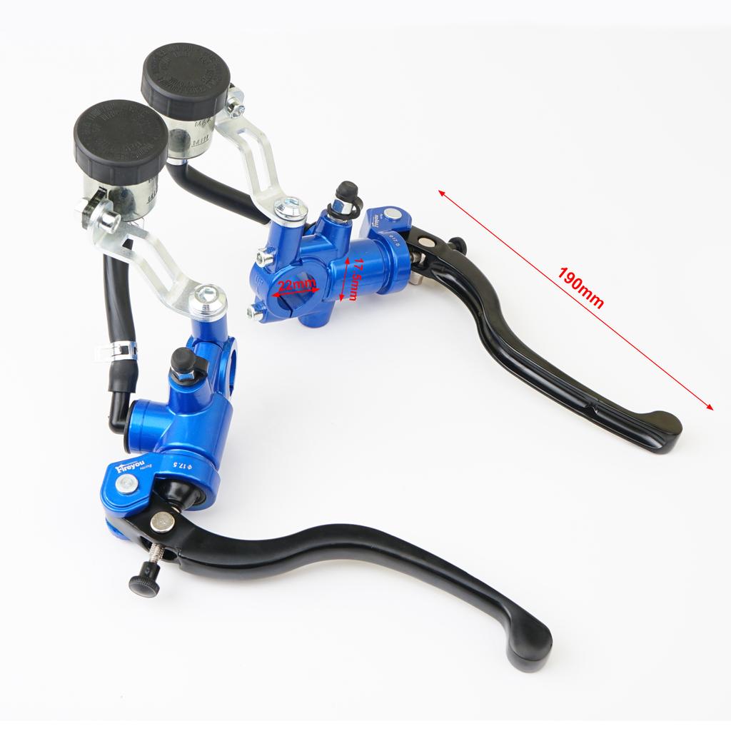 Рычаг главного тормозного цилиндра мотоцикла, гидравлическое сцепление, поршень 17,5 мм, универсальный 22 мм для Cafe Racer Aprilia cb1000r