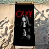 Полотенце singer O-Ozzy O-Osbourne Пляжное полотенце Дорожное Легкое Дружелюбное к коже Для бассейна Пляжа Кемпинга Круиза Лето