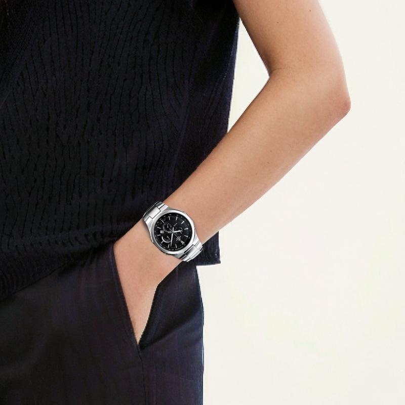 Casio watch series - disc 100 meters waterproof, quartz movement, stainless steel strap, Japanese and Korean watch, same style EFR-500D&SHE-5019D-1A