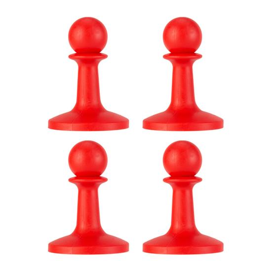 4 шт. Наконечник стойки для тента Защита от молний Колпачок для кемпинга Пешего туризма Навес Тент Укрытие Опорная стойка Наконечник Изоляционный Защитный Аксессуары