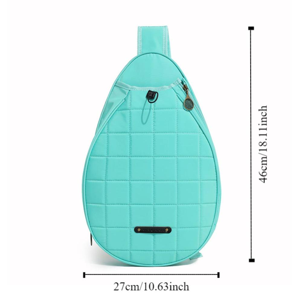 Large Capacity Tennis Crossbody Backpack Waterproof Tennis Racket Bag  Outdoor Sports