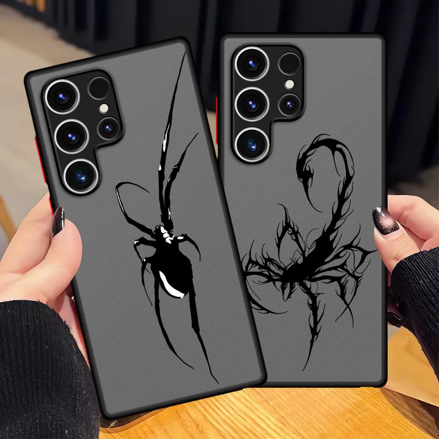 Чехол для телефона Паук Скорпион для Samsung Galaxy Note 20 Ultra 10 S20 S23 FE S25 S21 S24 Plus S26 S22
