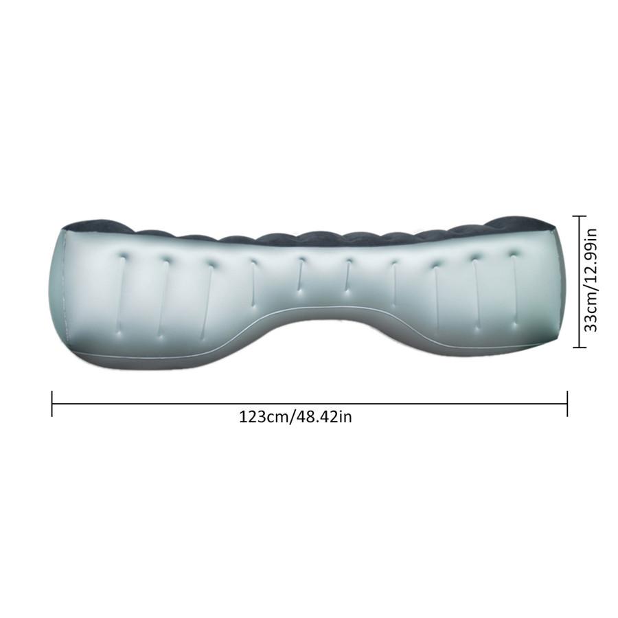 Car Rear Seat Gap Air Mattress Pad Back Seat Inflatable Air Bed Travel Camping