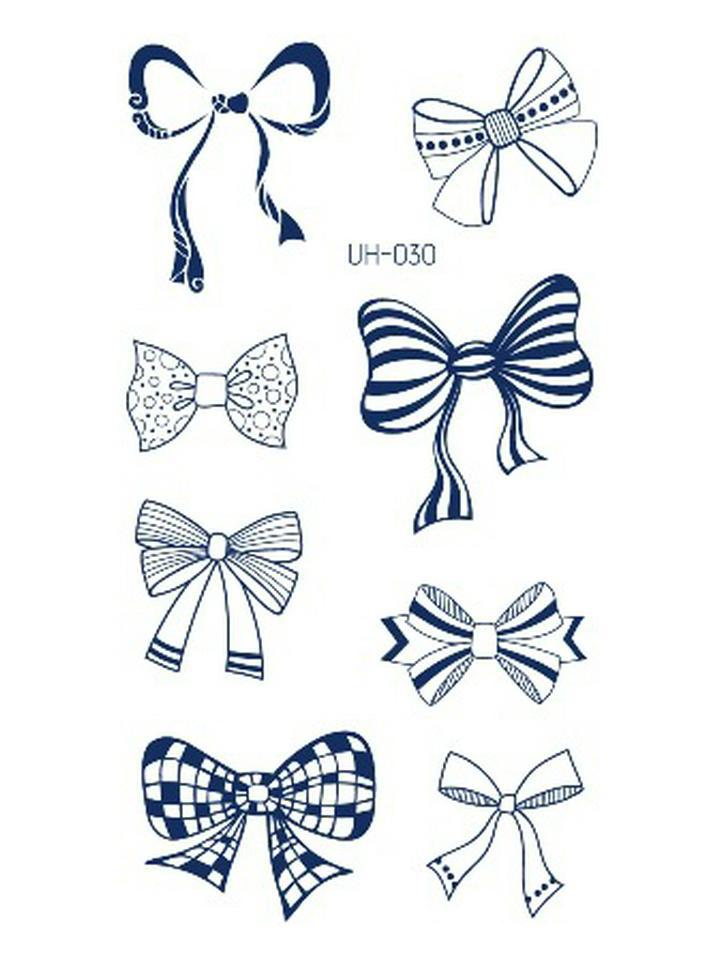 Водостойкие полуперманентные татуировки-наклейки на травяной основе для мужчин и женщин