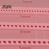 Crafting Accessories for Clay 4Pcs/Set Gel Ball Maker Tools, Polymer Bead Rollers, 2mm 3mm 4mm Miniature Flower Making Tool 5mm Sphere Shaper Roller,