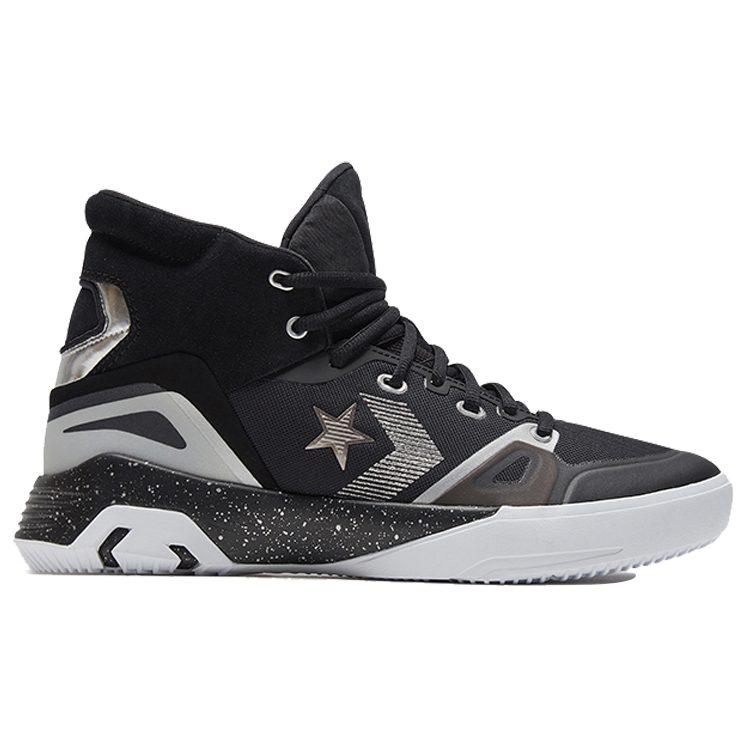 Converse Chuck Taylor All Star High 'Black Pure Silver' 166324C