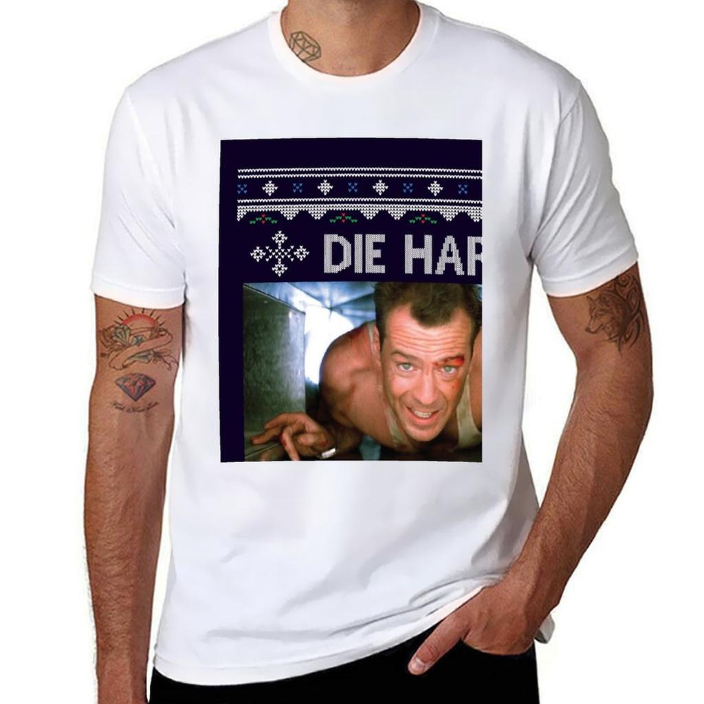 Die Hard Is My Favourite Christmas Movie Tshirt Lightweight Sport Basic Tshirt