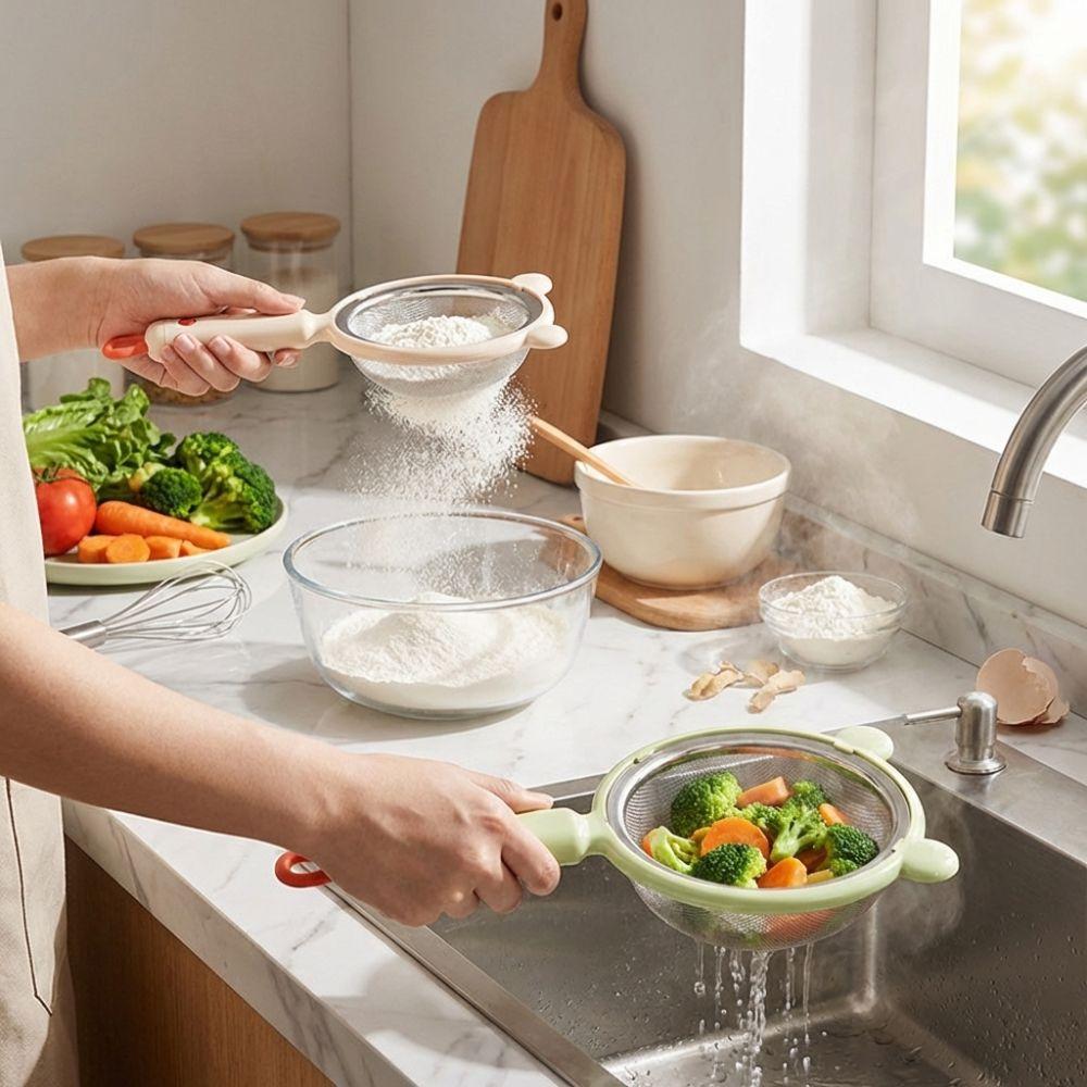 Fine Mesh Filter Screen Detachable Soybean Milk Filter Juice Strainer Home Cooking