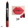 9 Color Matte Nude Lip Makeup Lipstick Pencil Waterproof Long Lasting Matte Liner Pen Lipstick
