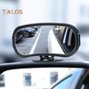 Прямоугольное автомобильное зеркало заднего вида для слепых зон, простое в установке, регулируемый угол обзора, автоматическое выпуклое широкоугольное боковое зеркало заднего вида