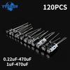 1uF-470uF-120pcs