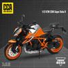 CCA Diecast 1/12 Масштаб Модель Мотоцикла KTM1290 Super Duke R Сплав Игрушечный Транспорт Мотоцикл Миниатюрная Машина Подарок на День Рождения Мальчику