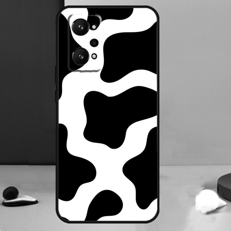 Чехол с принтом шкуры коровы для Realme 14 13 Pro Plus 10 11 12 GT 5 6 6T GT7 Pro C61 C55 C53 C51 C21Y C25S C75 C67