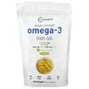 Omega-3 Fish Oil, Lemon, 240 Softgels (1,000mg Per Softgel)