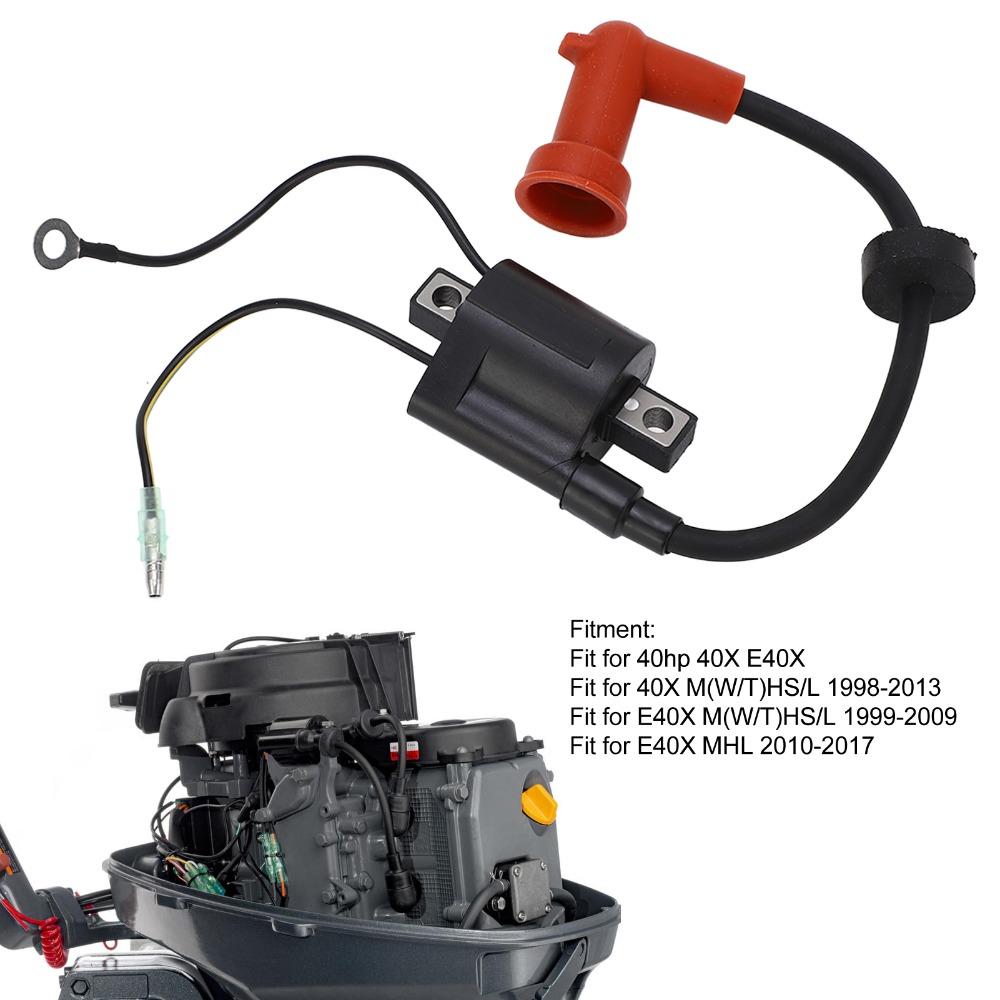 40HP Outboard Engine Ignition Coil Stable Performance Ignition Coil Assy For Outboard Motor