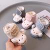 Plush Newborn Baby Shoes Cute Monkey Anti-Slip Socks Warm Infant Girls Boys  Girls Boys