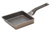 Pearl Metal Tamagoyaki Frying Pan 15 X 18cm Mega Stone Gas Fire Only Holds Chopsticks HB-6787