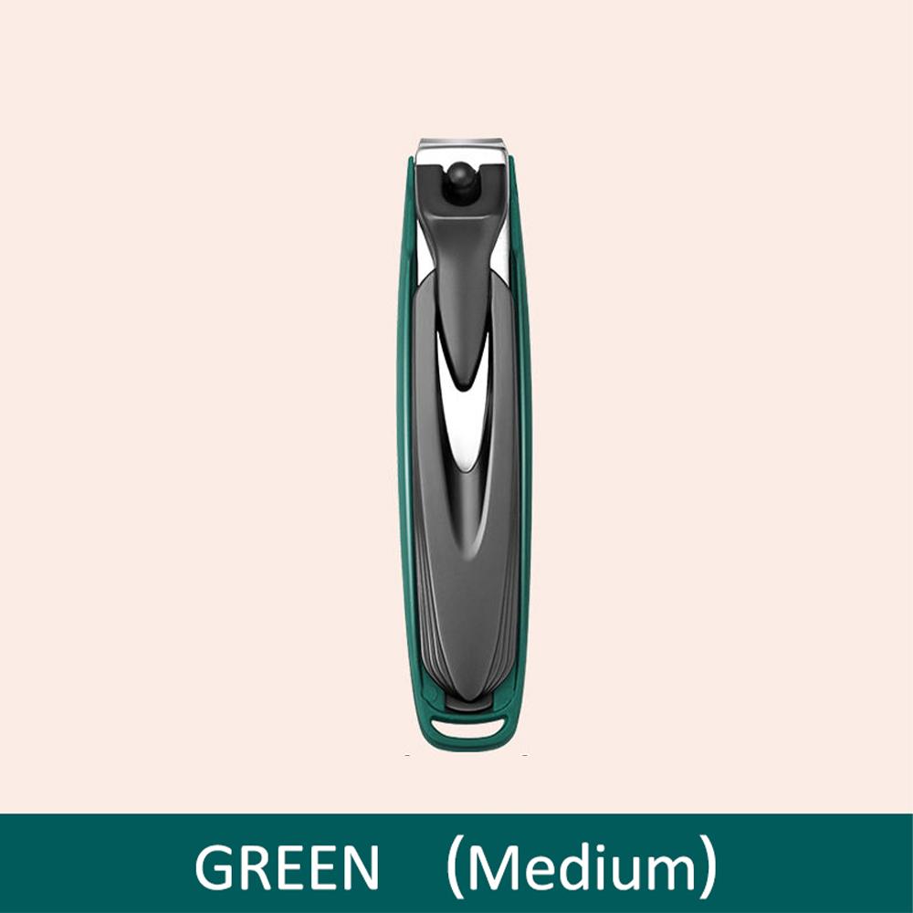 Xiaomi Stainless Steel Anti-Scatter Nail Clipper for Home Manicure and Pedicure, with Built-in Nail File and Clippings Catcher Design