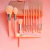 Кисть для тонального крема, кисть для рассыпчатой ​​пудры, кисть для теней, набор из 12 кистей для макияжа, кисть для контуринга консилера, набор мягких косметических инструментов.