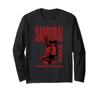 Sengoku Long Sleeve Samurai, Warlord, Japan, Bushido, Warrior, Kanji, Japanese, Art, T-Shirt