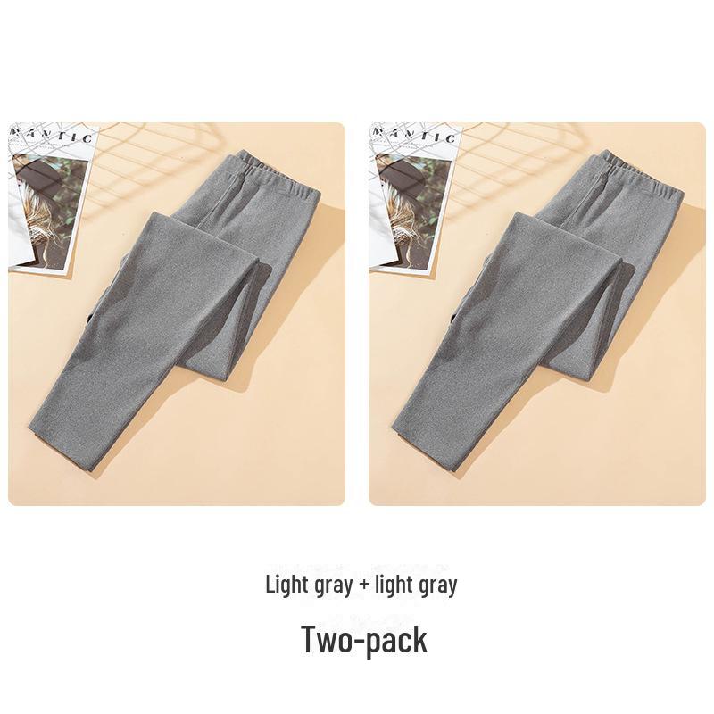 Мужские бесшовные немецкие бархатные осенние брюки: Теплые, подбитые бархатом, зимние штаны