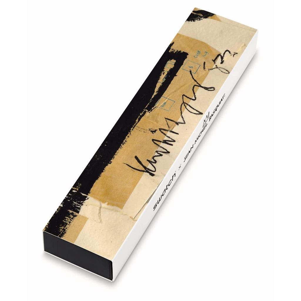 Swatch UNTITLED BY JEAN-MICHEL BASQUIAT NEW GENT SUOZ355 Наручные часы