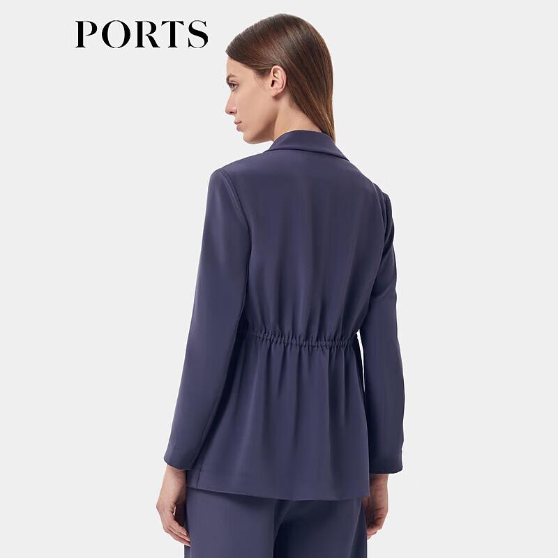 Ports Женская блузка с воротником-шарфом из смесовой шелковой ткани
