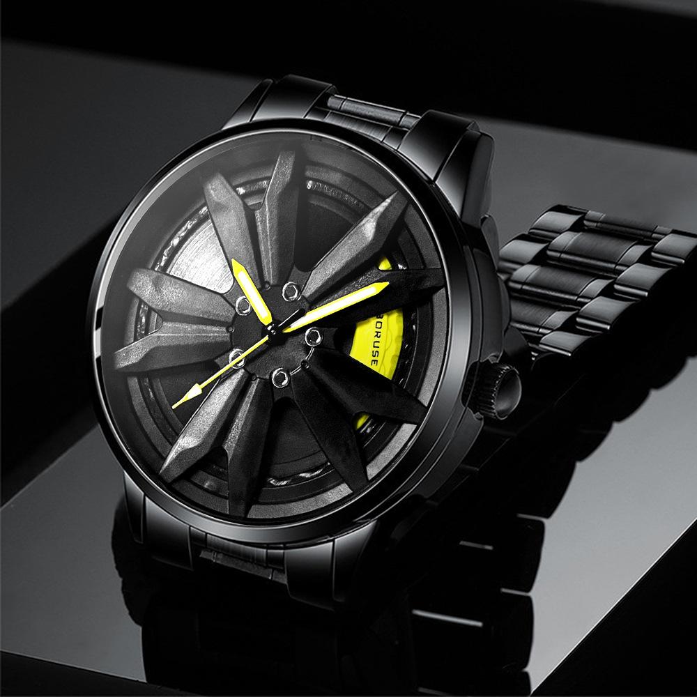 Скелетон Часы Повседневные Мужские Часы Деловые Часы h Спортивные Часы Кварцевые Часы Часы из нержавеющей стали