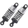 2Pcs 63mm RC Aluminium Shock Absorber Damper for TRAXXAS SLASH 2WD RC Car Upgrade PartsSilver