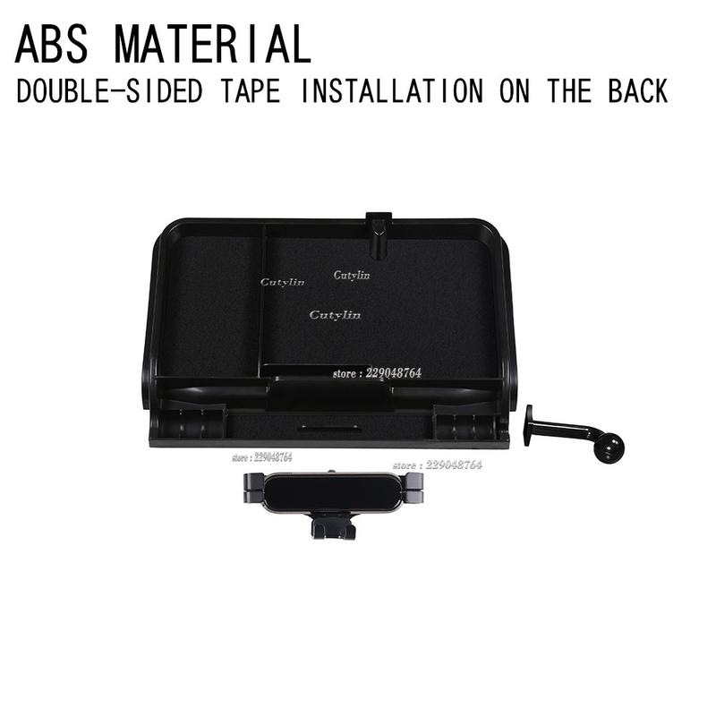 For SUZUKI Hustler - 2024 ABS Mobile Phone Holder Screen Storage Box Cover Container Protector Interior Accessories