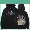 Музыкальная группа Мультяшная Рок Korn Альбом Худи Мужская Женская Винтажная Металл Готика Оверсайз Толстовка Уличная Одежда С Длинным Рукавом Худи