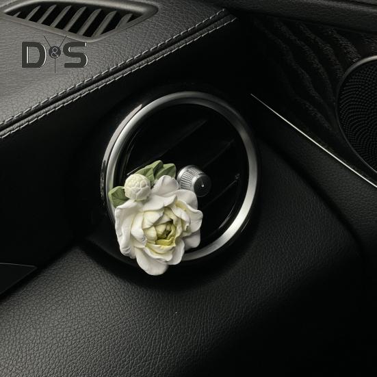 Jasmine Car Perfume Elegant Aromatherapy Easy Installation Car Aromatherapy for Inner Air Conditioned Air Outlet