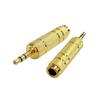 2Pcs 6.5mm 6.35mm To 3.5mm Male To Female Audio Cable Adapters 6.5 6.35 Jack To Plug 3.5 Jack Stereo AUX Converter Amplifier