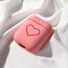 Защитный чехол Пыленепроницаемый жесткий роскошный матовый Love Heart Bluetooth-совместимые наушники с защитой от падения ПК Защитный чехол для AirPods 1/2