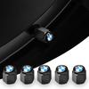 For BMW M 5pcs Car Wheel Tire Valve Caps Air Stem Covers Accessories for BMW M E34 E36 E60 E90 E46 F10 F20 F30 X5 X6 X1 M3 M5 M6 E71 HL6