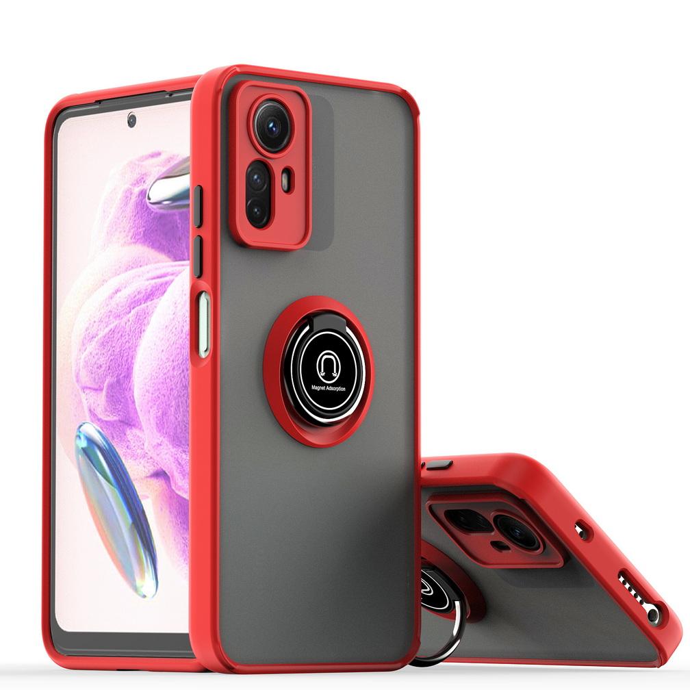 Чехол-кронштейн с вращающимся креплением для Xiaomi Redmi Note 12S 12 11E 11 Pro + 11S 11T Note 10 Pro Max 10S 9 9S 8 Pro Автомобильный держатель с кольцом
