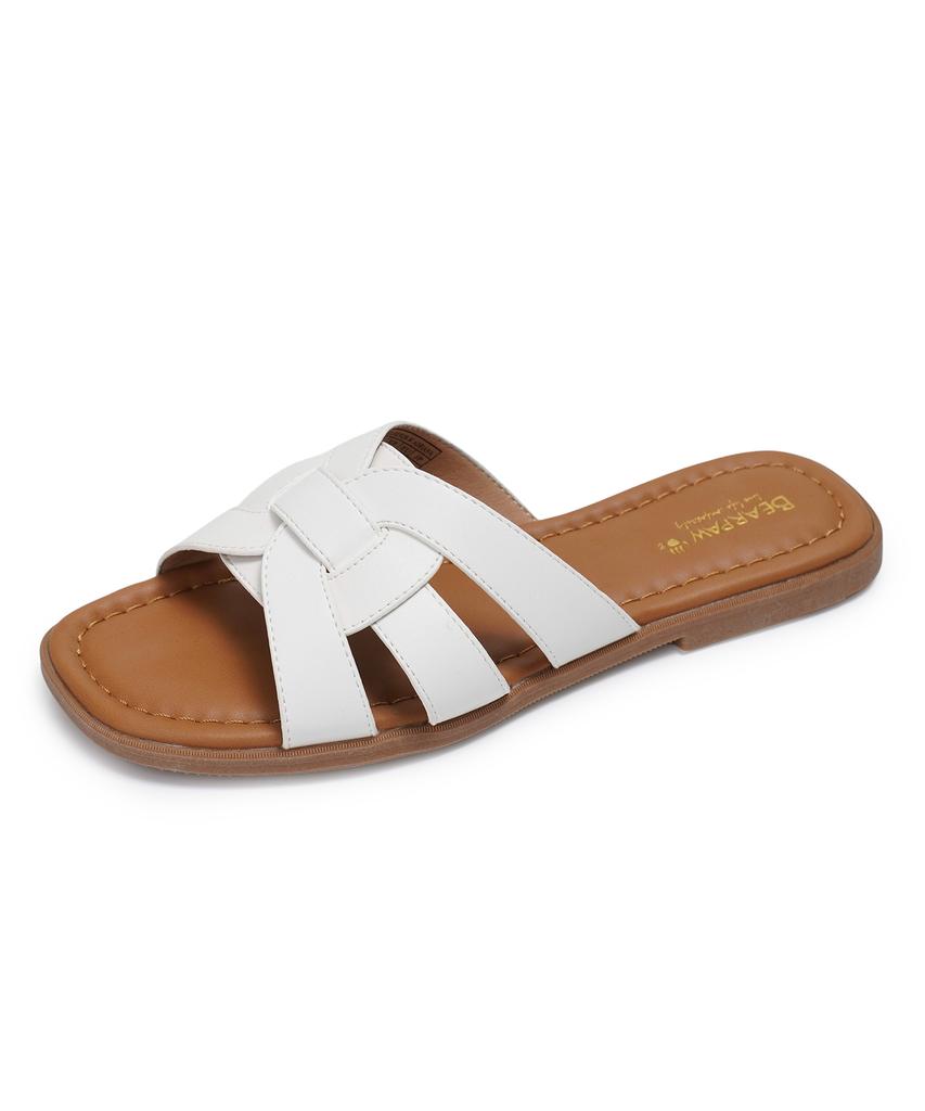 Тапочки Bearpaw Adriana Белые (K2258084Rb-W)
