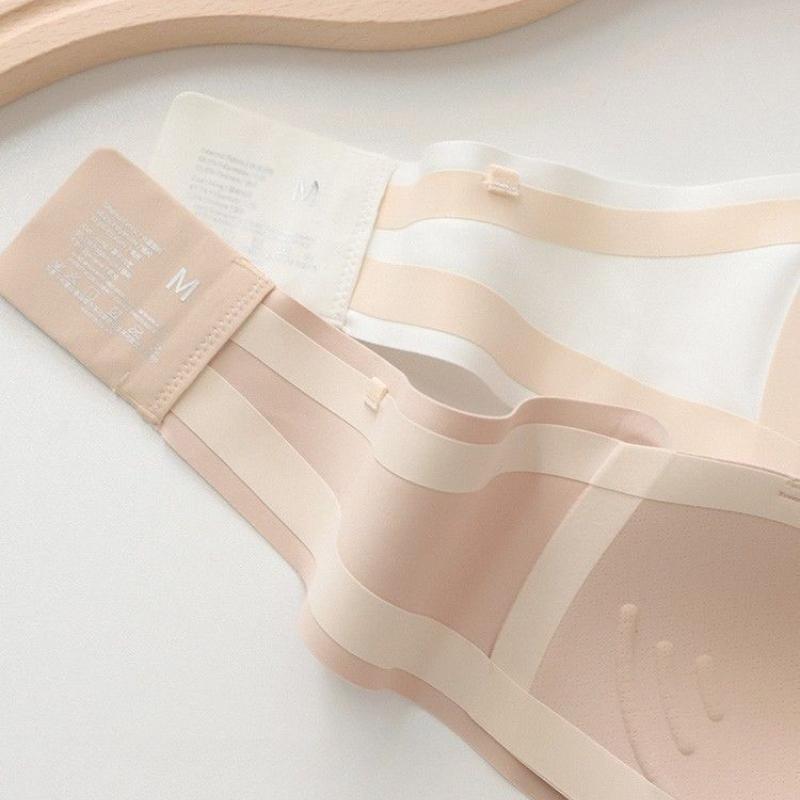 Bandeau Bras Inner Tops For Women's Underwear Soft Breathable Trackless Push Up Bras For Girls Lingerie Backless